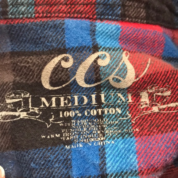 CCS Plaid Button Up Shirt - Picture 4 of 4